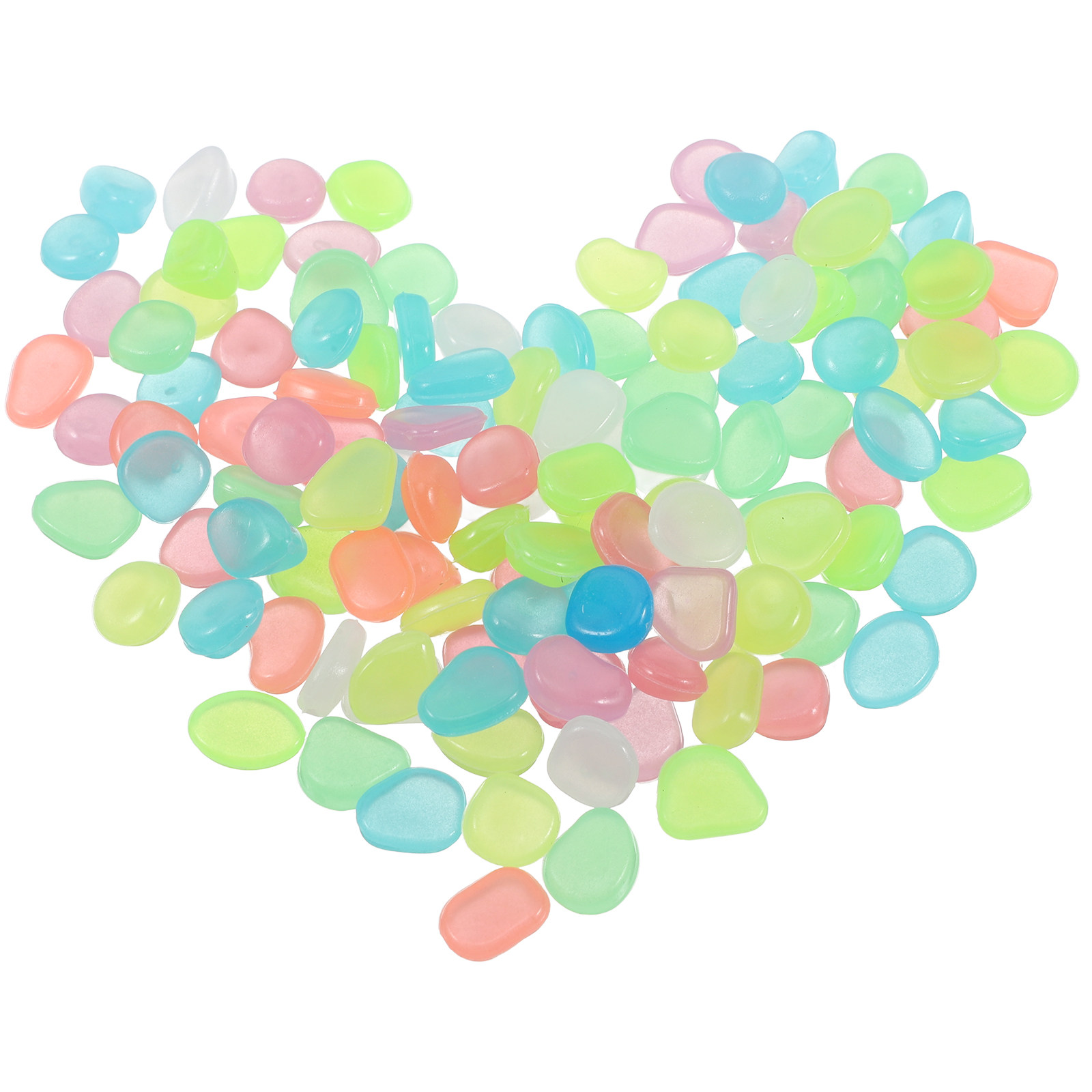 400Pcs Glow in The Dark Pebble - огляд і ціна Fish Tank Gravel