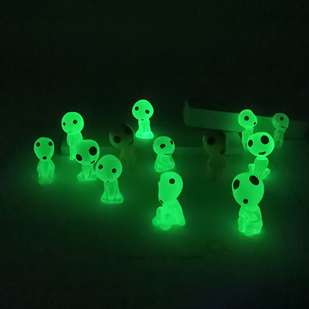 10Pcs Luminous Elves Mini Figu - огляд і ціна Fish Aquarium Home