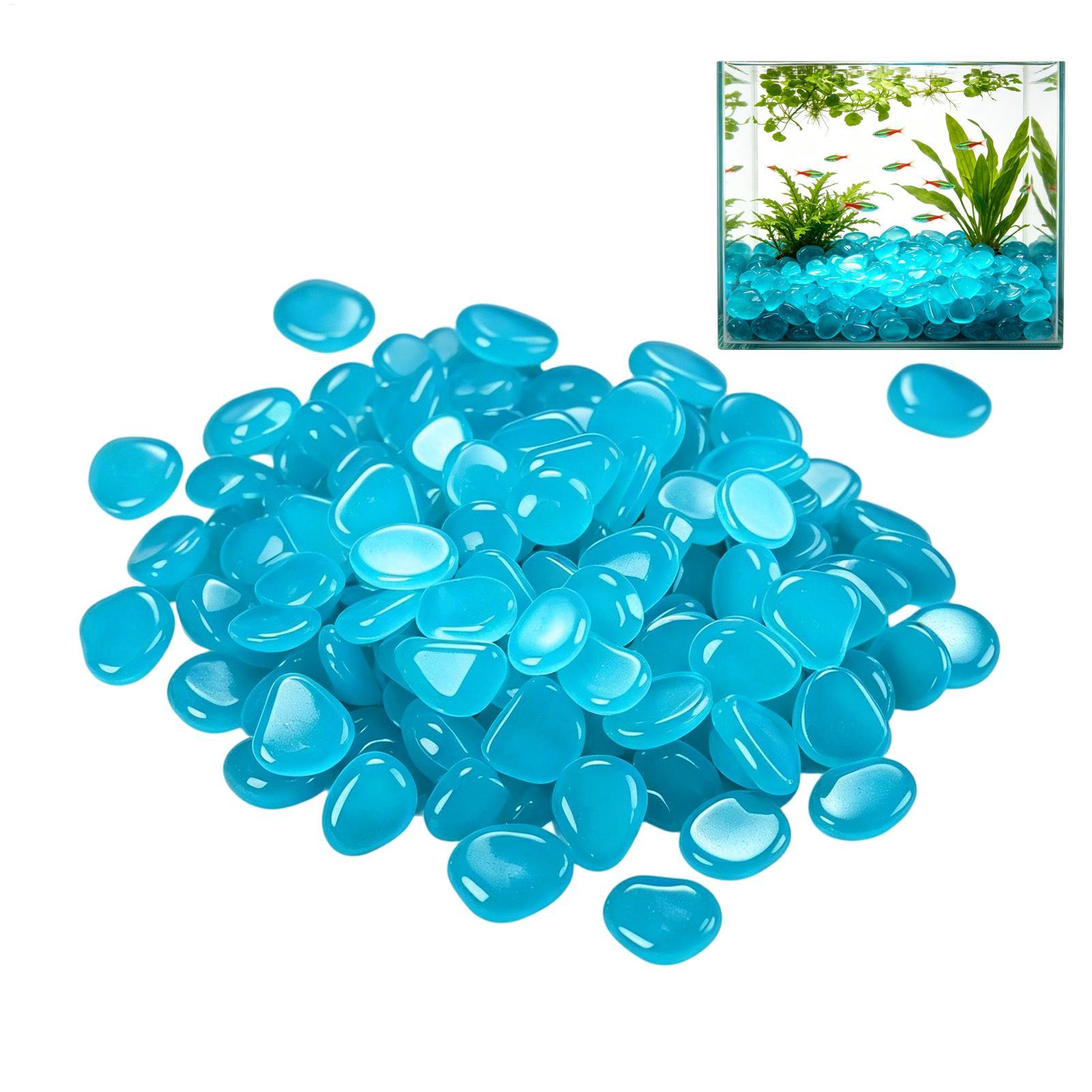 300Pcs Luminous Rock Stone Res - огляд і ціна Fish Tank Gravel