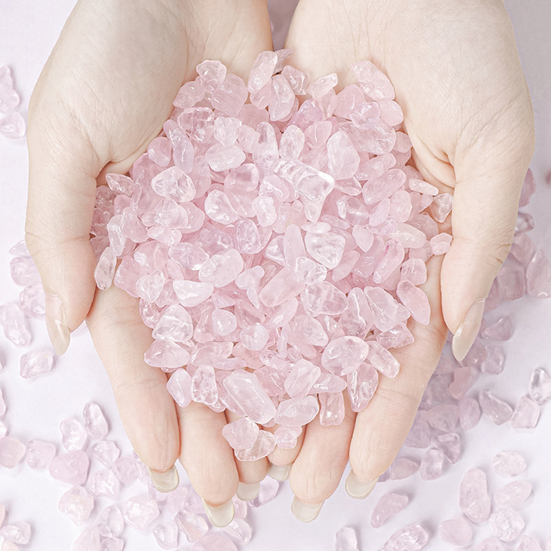 500g/bag Natural Stones Rose Q - огляд і ціна Aquarium Decor